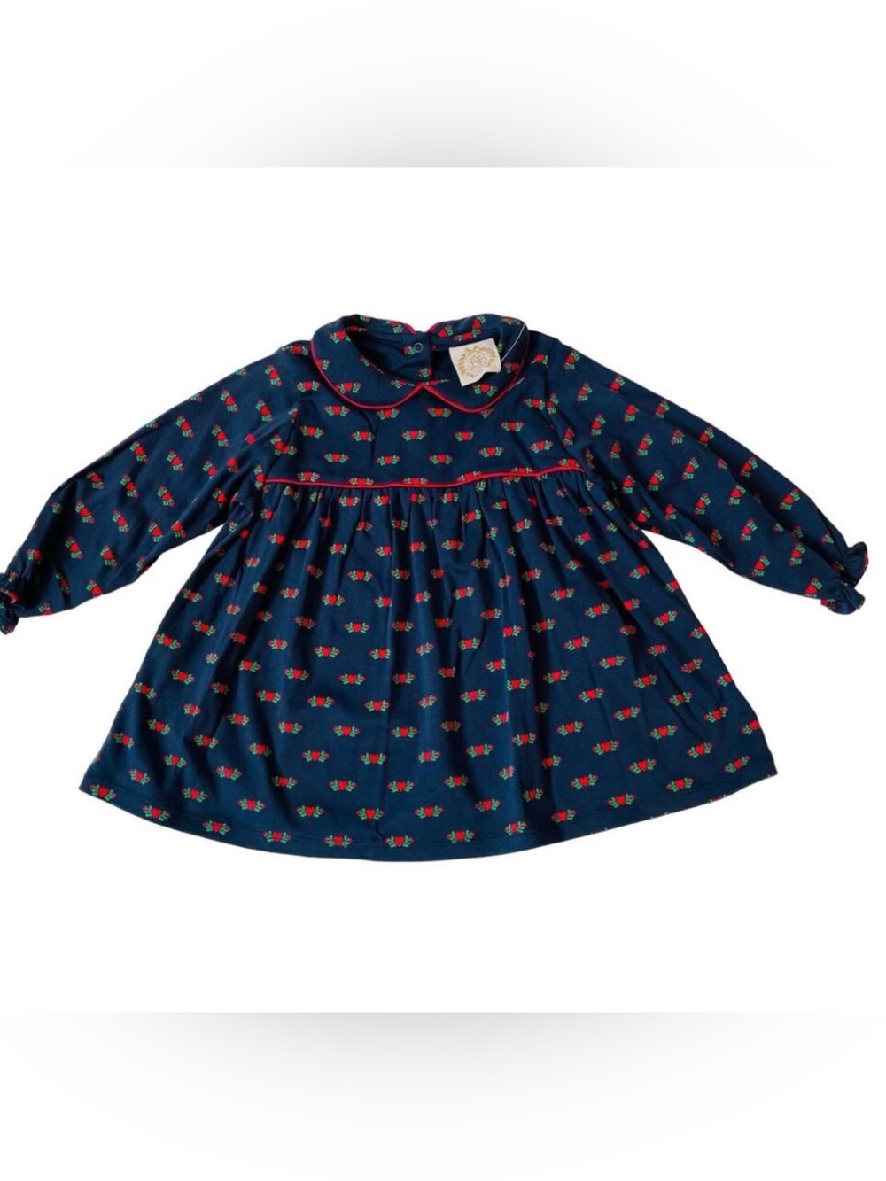 TBBC Peter Pan Collar A-line “A Kind Heart” top 12-18 months
